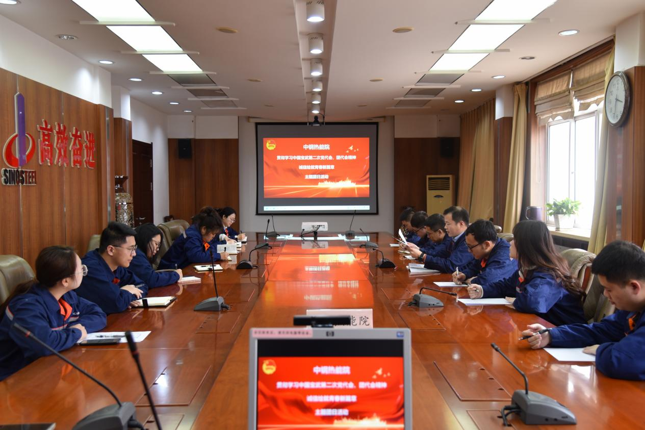 以誠信為筆，共繪高質(zhì)量發(fā)展青春畫卷——中鋼熱能院團(tuán)委開展主題團(tuán)日活動