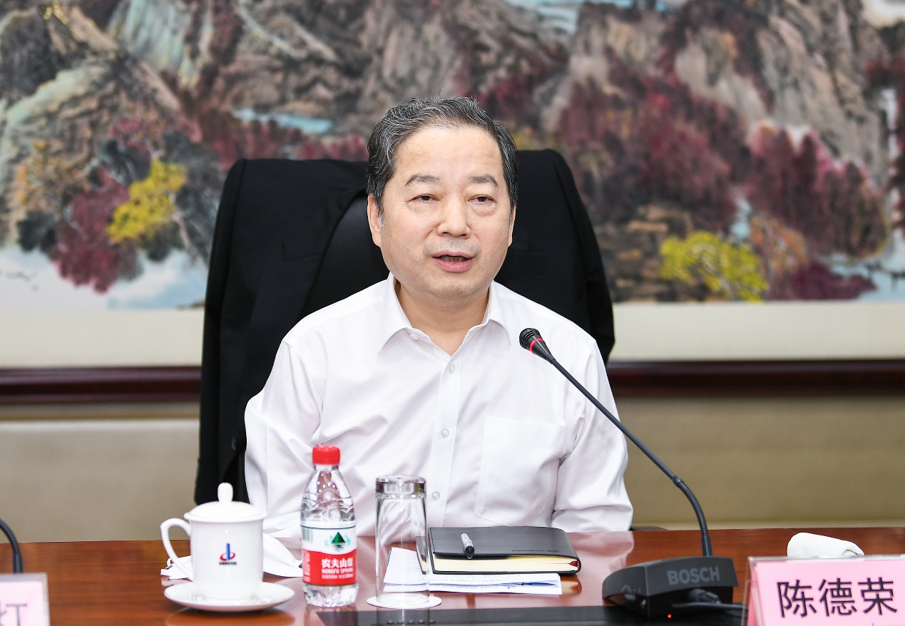 陳德榮在中鋼調(diào)研時強(qiáng)調(diào)：加快推進(jìn)專業(yè)化整合與體系融合，不斷提升戰(zhàn)略價值
